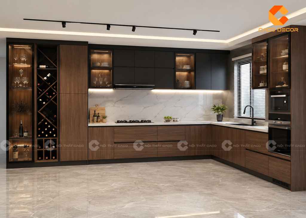 Tủ Bếp Laminate: Mẫu Đẹp, Báo Giá Mới Nhất 2026 20