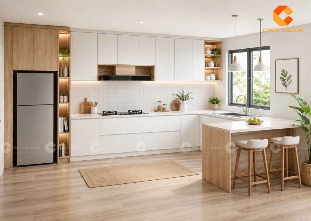 Tủ Bếp Laminate: Mẫu Đẹp, Báo Giá Mới Nhất 2026 9