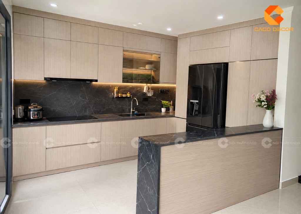 Nên Làm Tủ Bếp Nhựa Hay Gỗ Công Nghiệp? So Sánh Chi Tiết 7