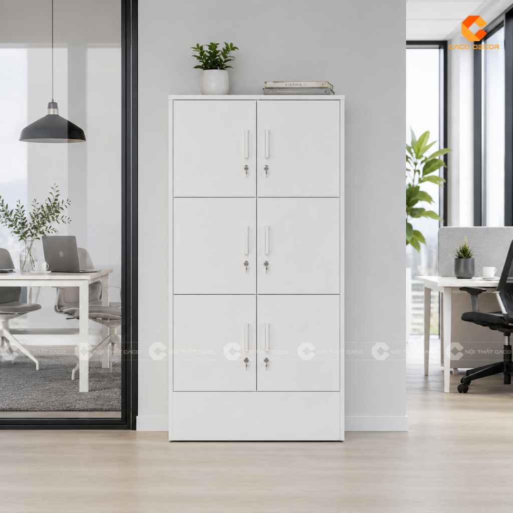 19+ Mẫu Tủ Locker Gỗ Công Nghiệp MDF Đẹp, Giá Xưởng Tại CaCo 4