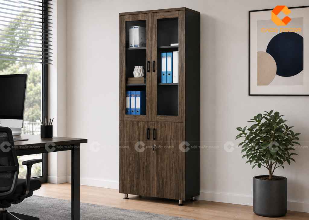Tủ Hồ Sơ 2 Cánh Kính Mở Hay Cánh Lùa: Nên Chọn Loại Nào? 22