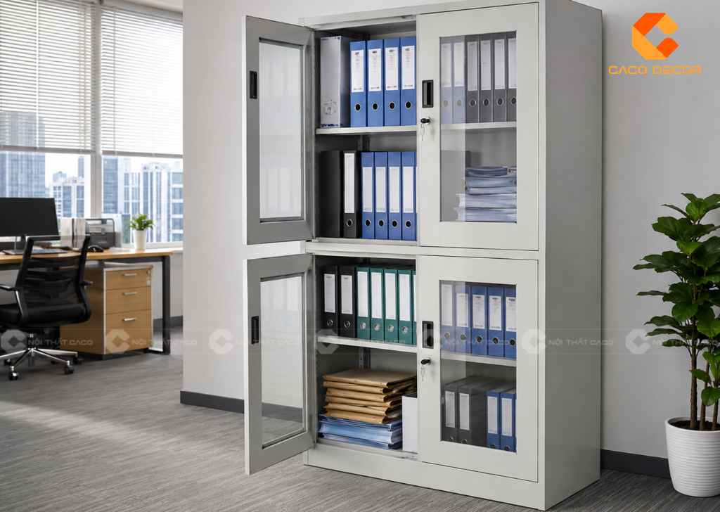  Văn Phòng Nhiều Tài Liệu? Có Nên Chọn Tủ Hồ Sơ 4 Cánh? 23
