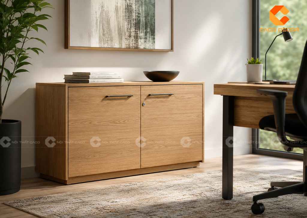  TOP 22 Mẫu Tủ Hồ Sơ Thấp 2 Cánh Đẹp, Gọn Cho Văn Phòng 11