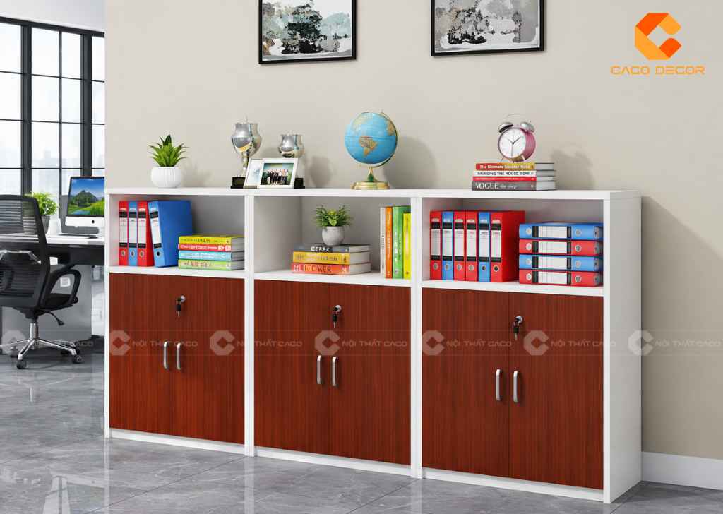  TOP 22 Mẫu Tủ Hồ Sơ Thấp 2 Cánh Đẹp, Gọn Cho Văn Phòng 16