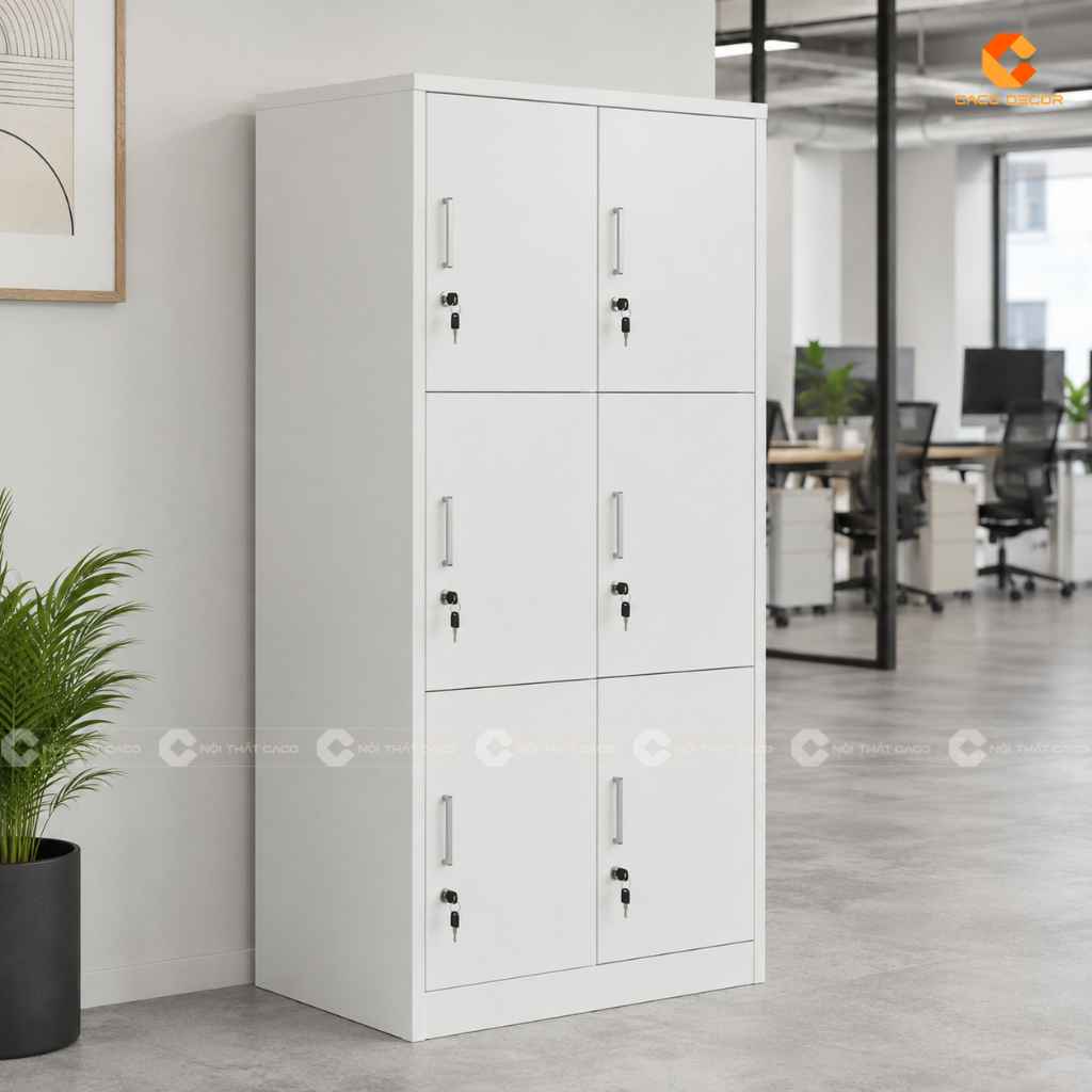 19+ Mẫu Tủ Locker Gỗ Công Nghiệp MDF Đẹp, Giá Xưởng Tại CaCo 23