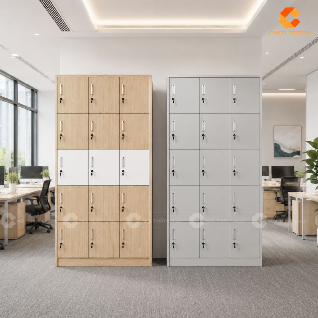 Mua Tủ Locker Gỗ Hay Sắt? So Sánh Và Cách Chọn Phù Hợp 15