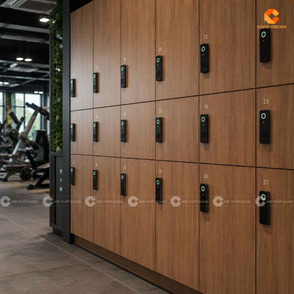 19+ Mẫu Tủ Locker Gỗ Công Nghiệp MDF Đẹp, Giá Xưởng Tại CaCo 6