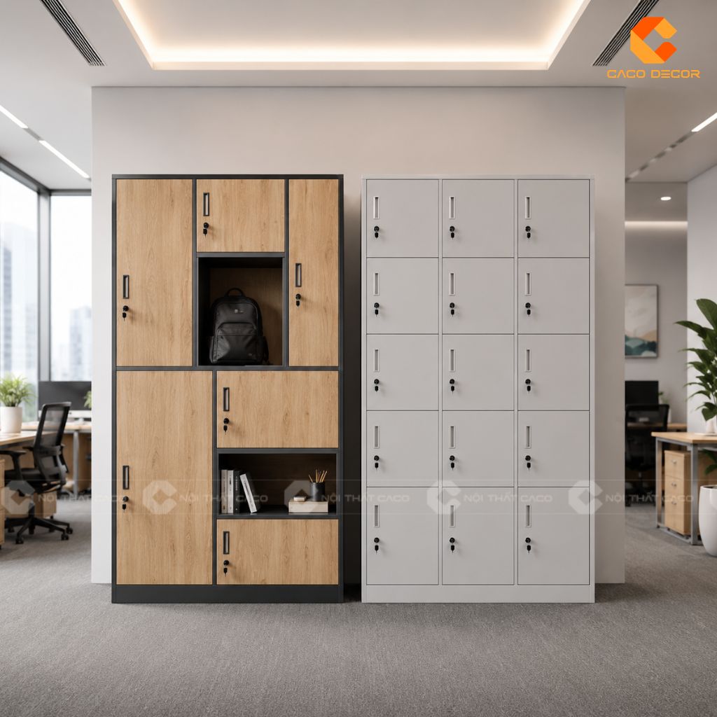 Mua Tủ Locker Gỗ Hay Sắt? So Sánh Và Cách Chọn Phù Hợp 16