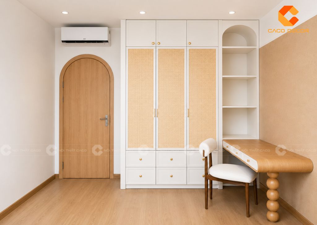 29 Mẫu Tủ Quần Áo Cánh Mây Đẹp, Thoáng Và Sang Trọng 1
