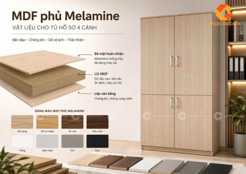 Văn Phòng Nhiều Tài Liệu? Có Nên Chọn Tủ Hồ Sơ 4 Cánh? 18
