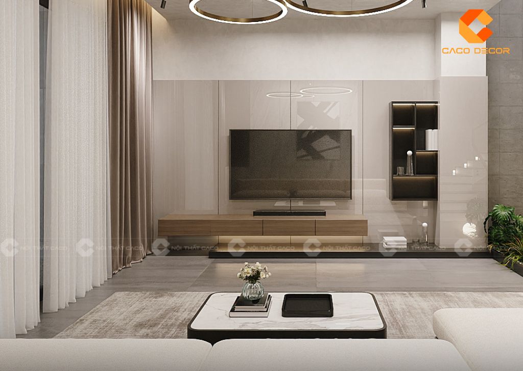 Mẫu kệ tivi đẹp hiện đại cho phòng khách 