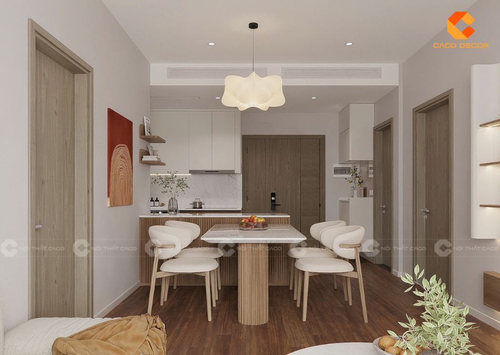Thi công nội thất chung cư Soho Residence cho anh Hậu