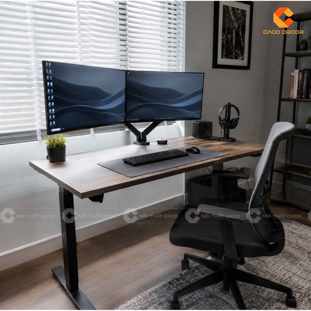 Bàn Làm Việc 1m2 Đẹp, Hiện Đại, Giá Tốt Cho Mọi Không Gian 13