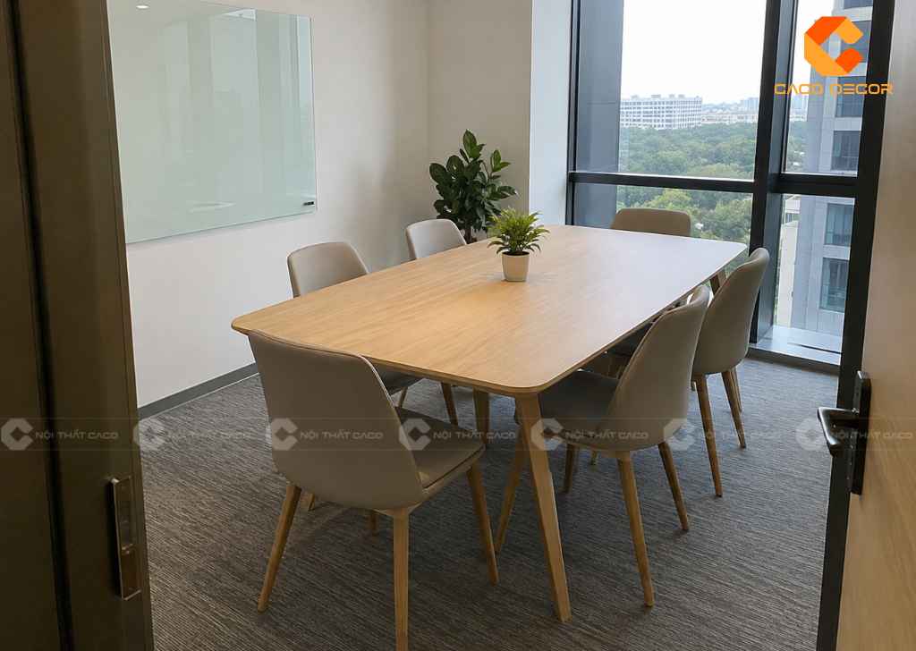 Bàn Họp Gỗ Gì Bền? So Sánh Gỗ Công Nghiệp Và Tự Nhiên 22