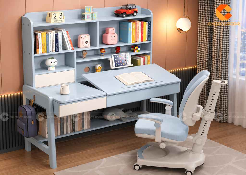 Bàn Học Thông Minh Chống Gù Cho Bé Đẹp, Chất Lượng Nên Mua 2