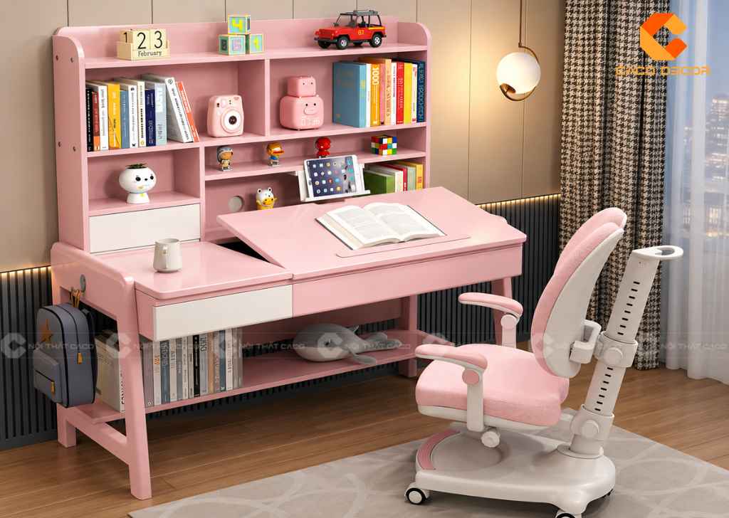 Bàn Học Thông Minh Chống Gù Cho Bé Đẹp, Chất Lượng Nên Mua 14