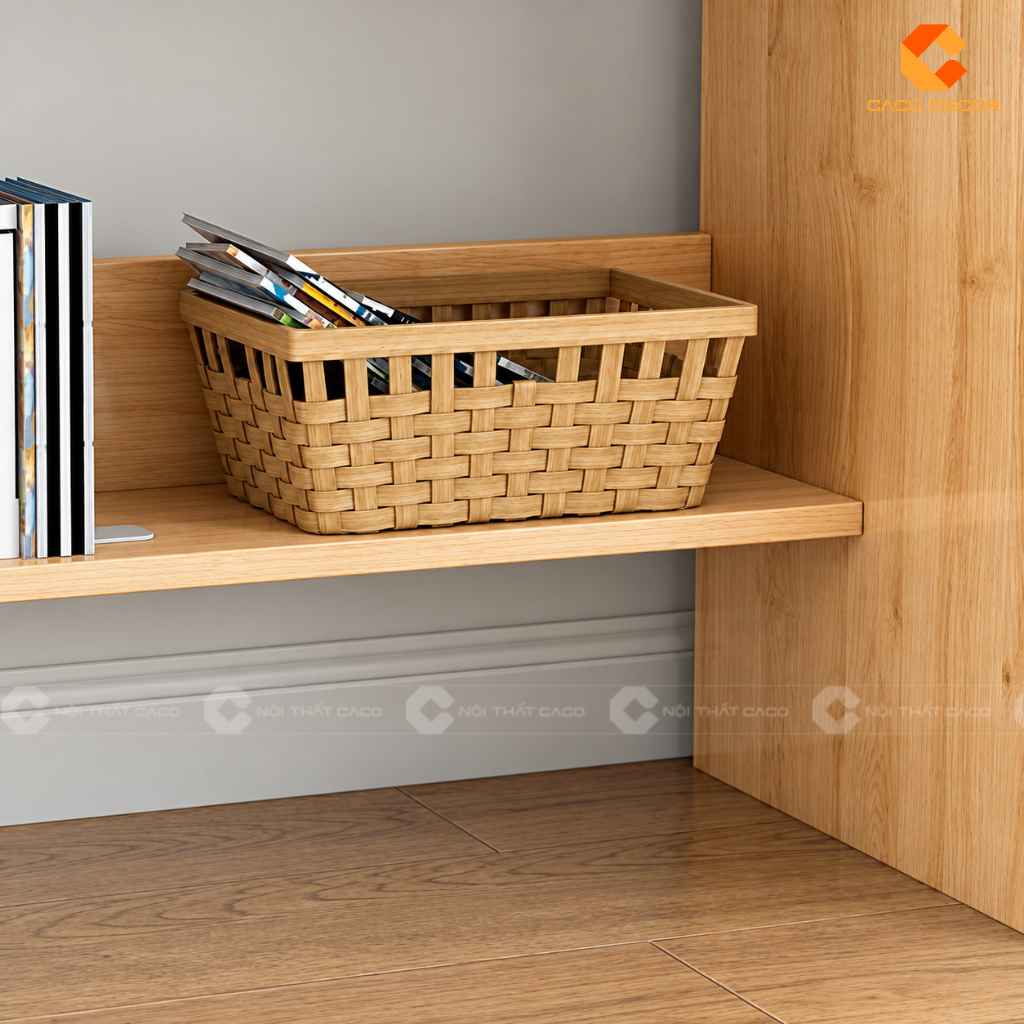 Bàn Học Trẻ Em Gỗ Tự Nhiên BHTE052 Thiết Kế Tiện Dụng 1