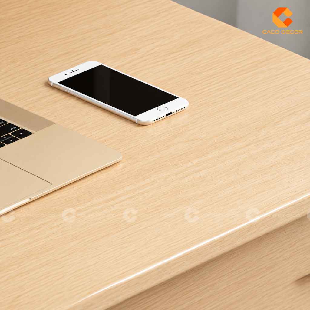 Bàn Học Trẻ Em Gỗ Tự Nhiên BHTE048 Kèm Kệ Tiện Dụng 5