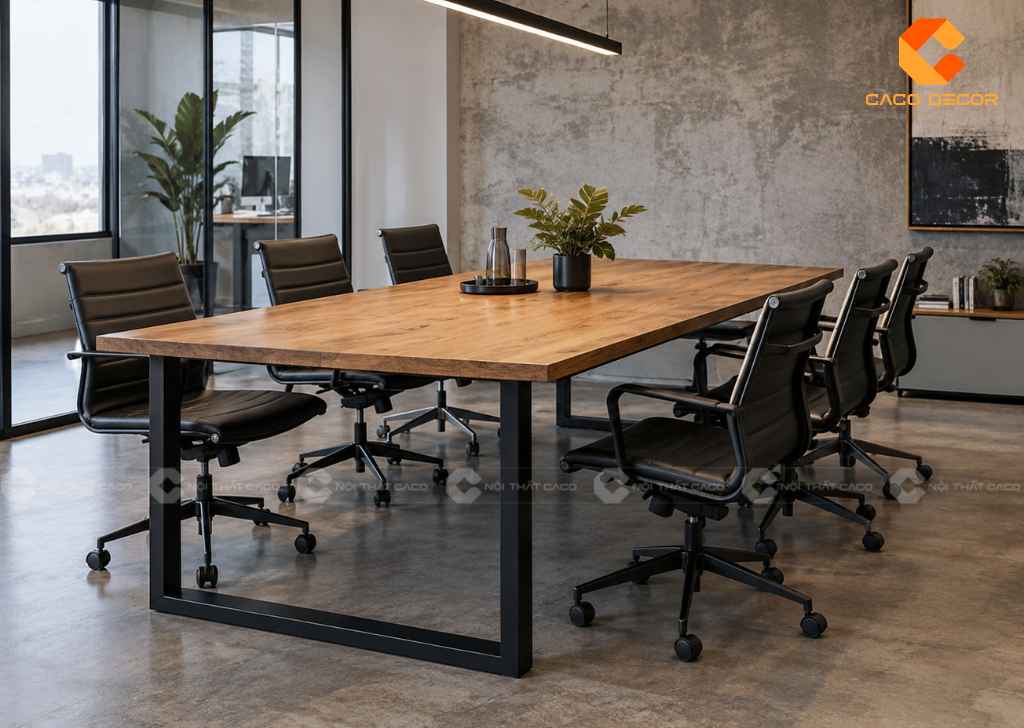 Bàn Họp Gỗ Gì Bền? So Sánh Gỗ Công Nghiệp Và Tự Nhiên 10