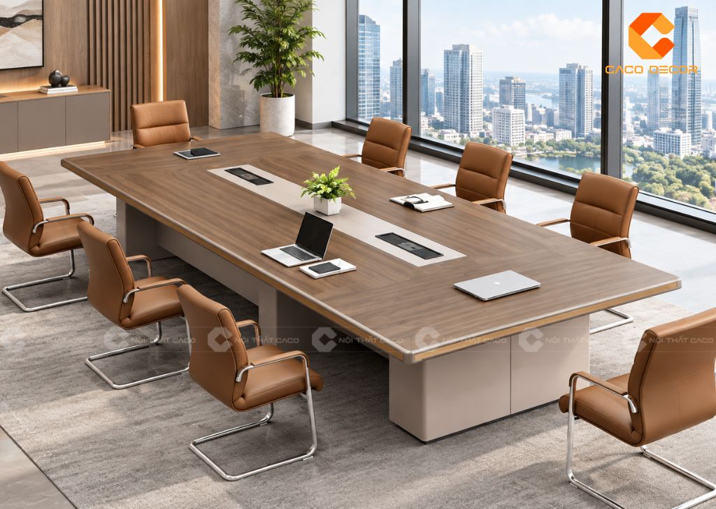 Bàn Họp Gỗ Gì Bền? So Sánh Gỗ Công Nghiệp Và Tự Nhiên 4