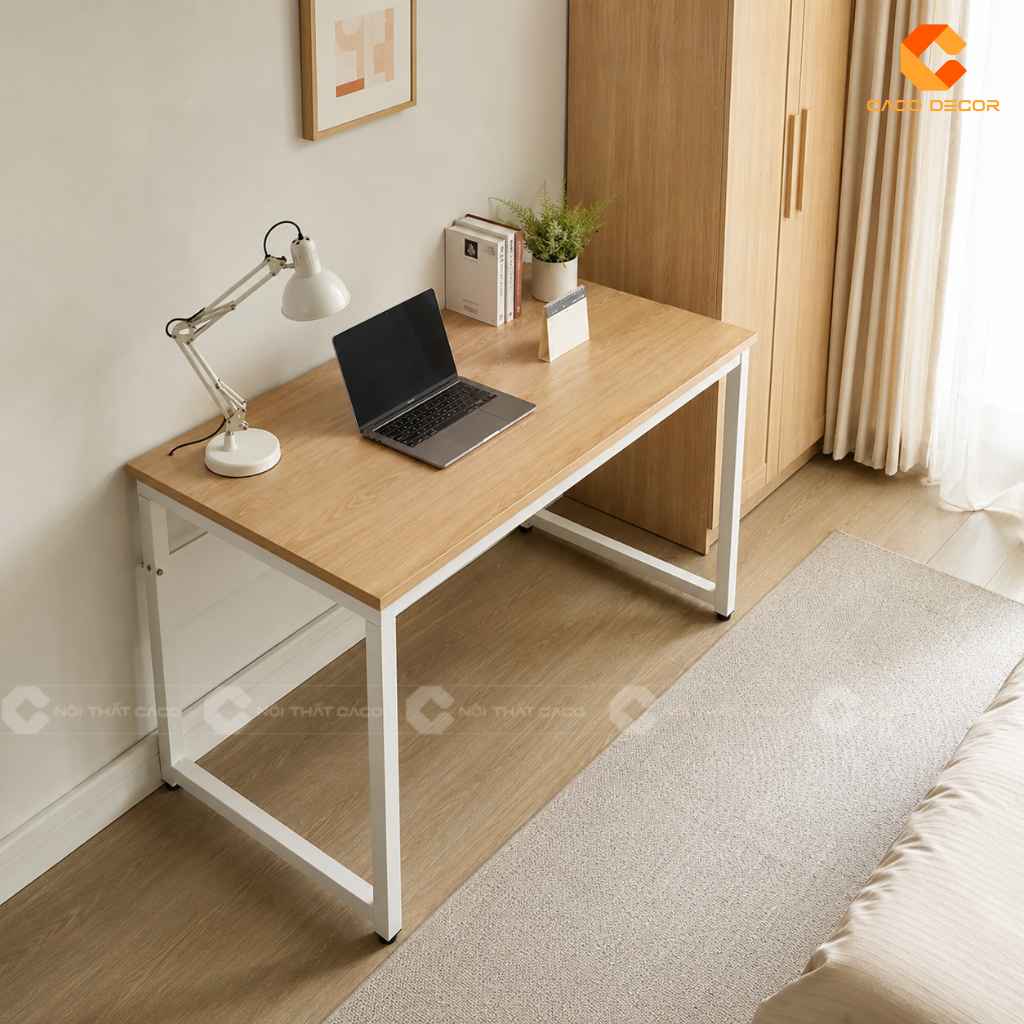Bàn Làm Việc Chân Sắt 1m2 Nên Chọn Chân Chữ U, K Hay X? 6