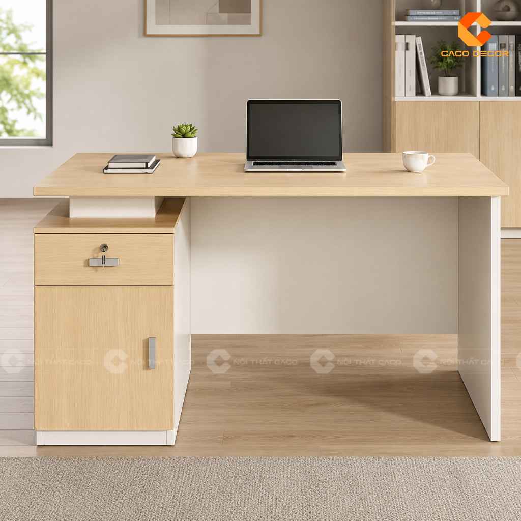 Bàn Làm Việc 1m2 Đẹp, Hiện Đại, Giá Tốt Cho Mọi Không Gian 20
