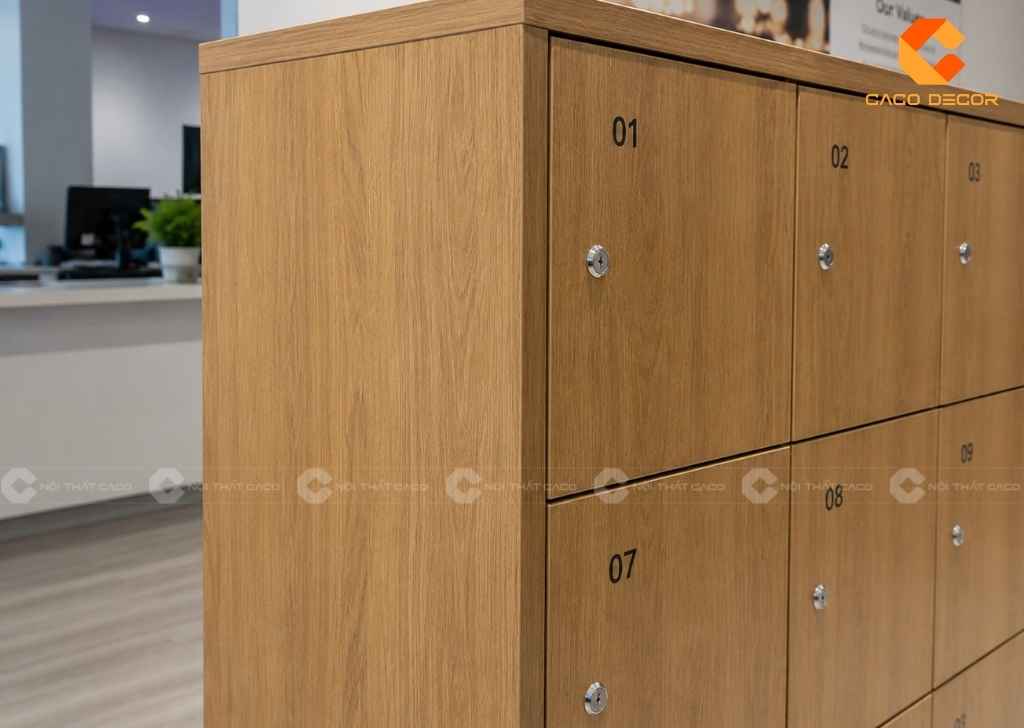 Tủ Locker 30 Ngăn Gỗ Giá Rẻ, Đẹp Bền, Lắp Đặt Miễn Phí 10
