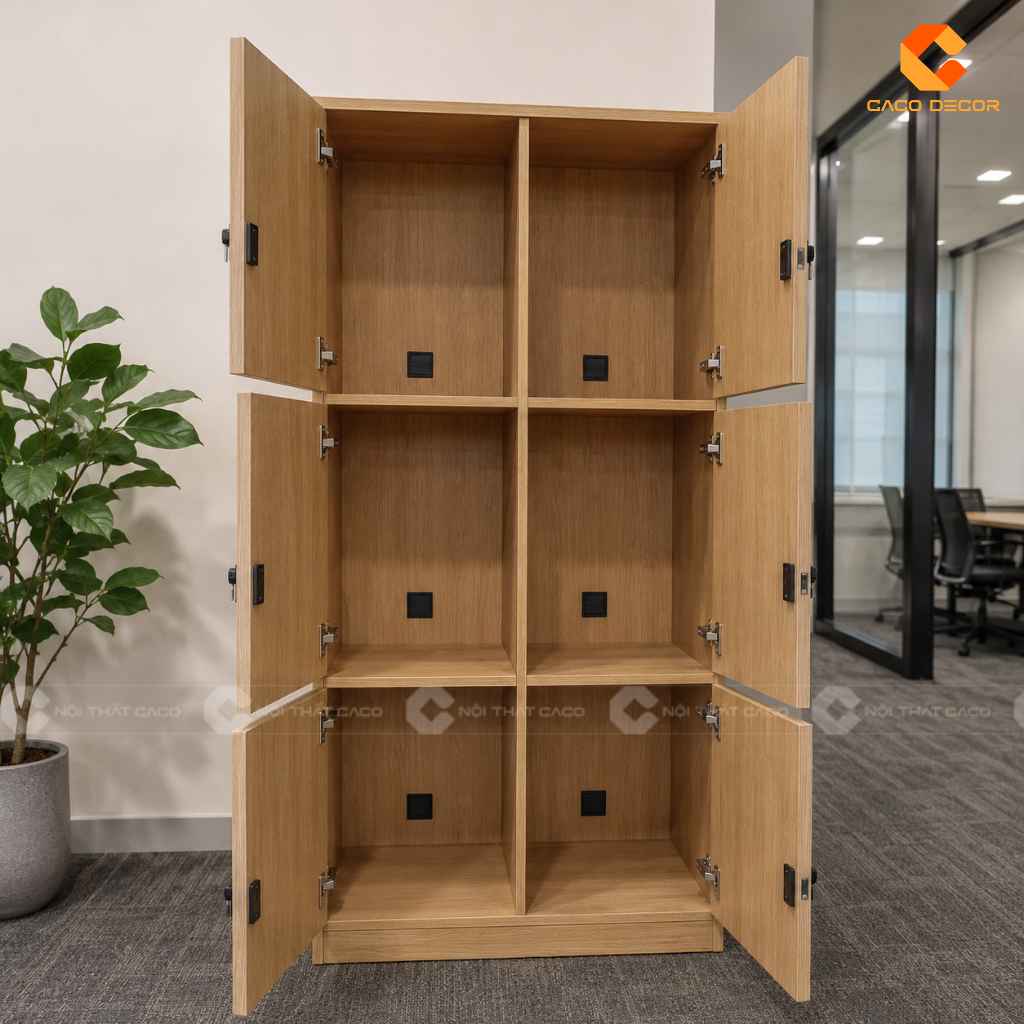 22+ Mẫu Tủ Locker 6 Ngăn Hiện Đại, Gọn Đẹp Và Dễ Bố Trí 5