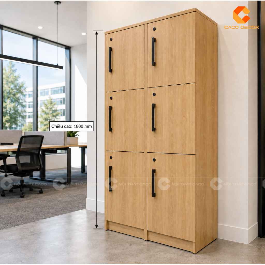 22+ Mẫu Tủ Locker 6 Ngăn Hiện Đại, Gọn Đẹp Và Dễ Bố Trí 8