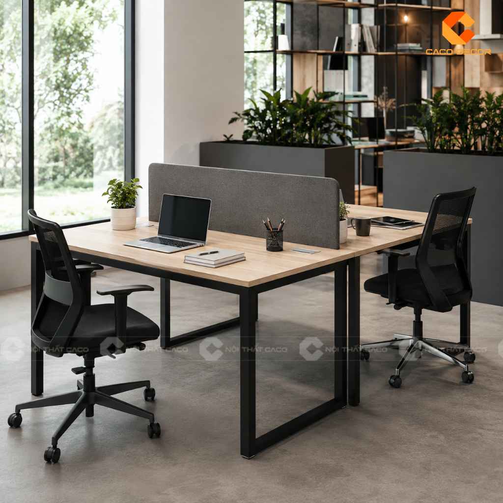 Bàn Làm Việc Chân Sắt 1m2 Nên Chọn Chân Chữ U, K Hay X? 15