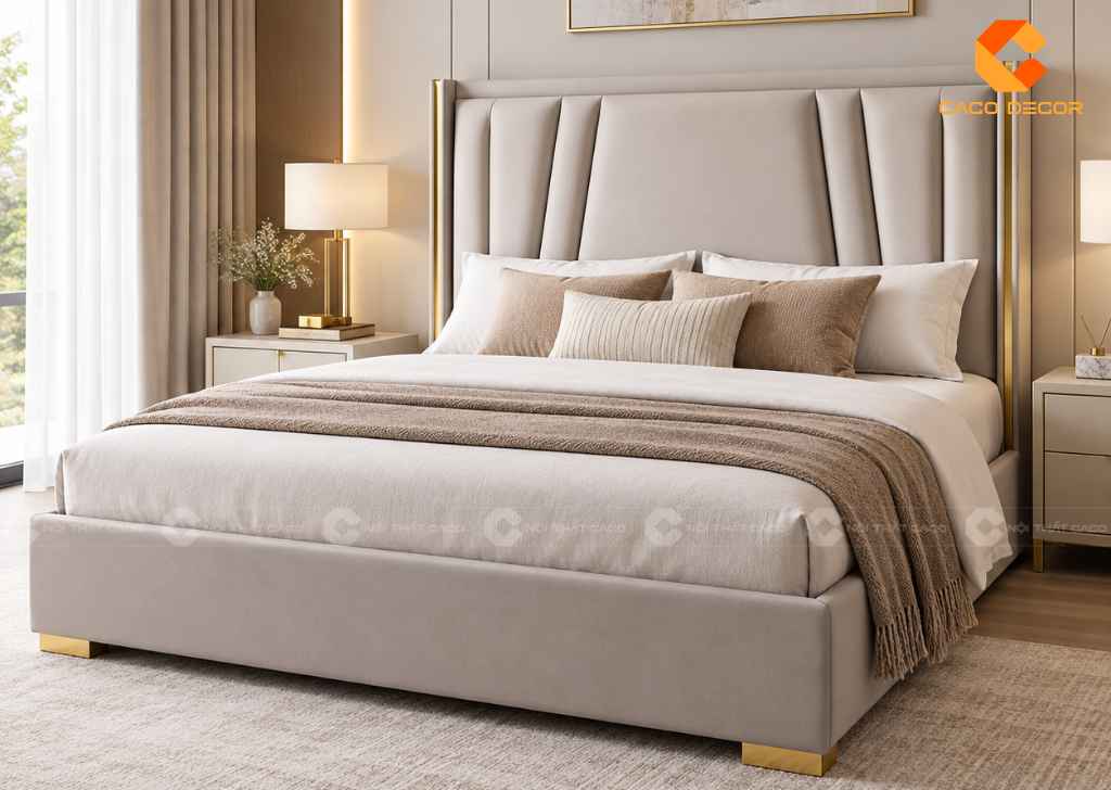 25+ Mẫu Giường 1m8x2m Đẹp, Chất Lượng Cho Phòng Ngủ 24