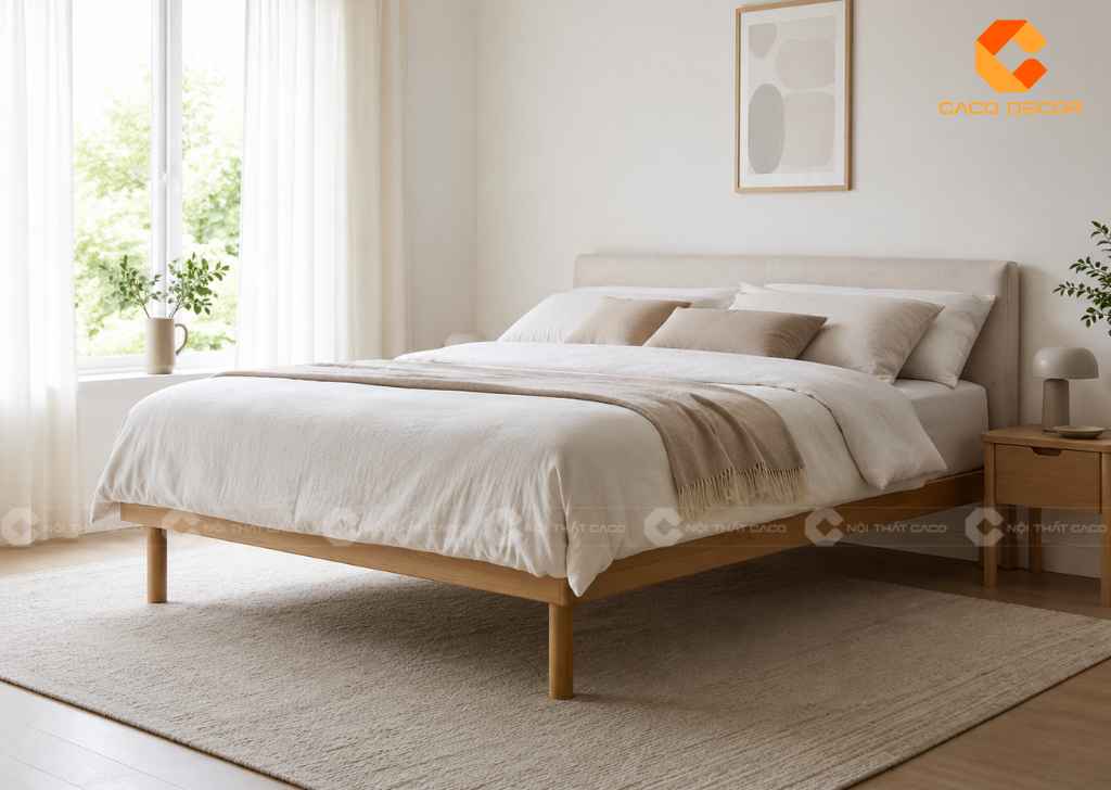 25+ Mẫu Giường 1m8x2m Đẹp, Chất Lượng Cho Phòng Ngủ 7
