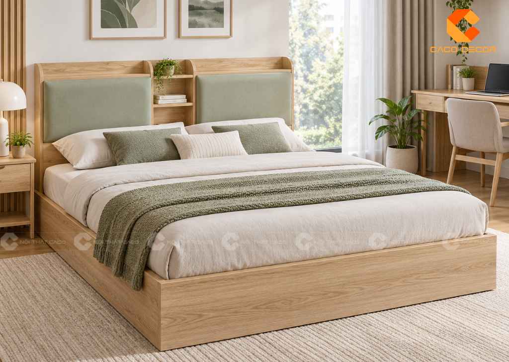 25+ Mẫu Giường 1m8x2m Đẹp, Chất Lượng Cho Phòng Ngủ 9