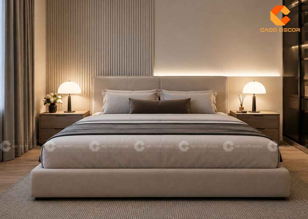 25+ Mẫu Giường 1m8x2m Đẹp, Chất Lượng Cho Phòng Ngủ 16