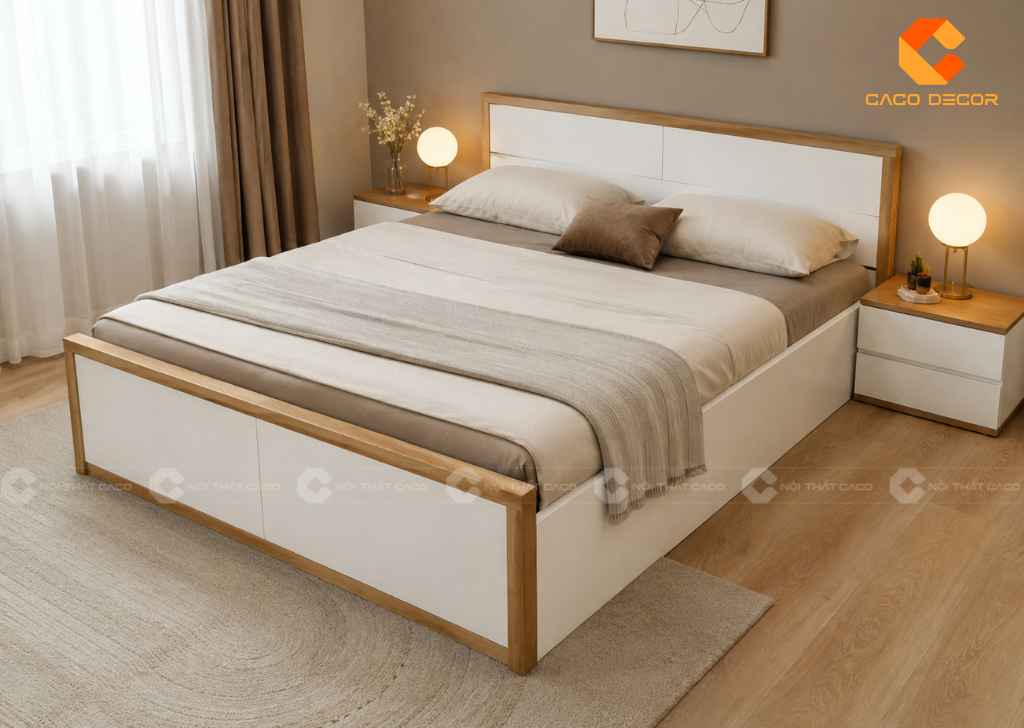 25+ Mẫu Giường 1m8x2m Đẹp, Chất Lượng Cho Phòng Ngủ 22