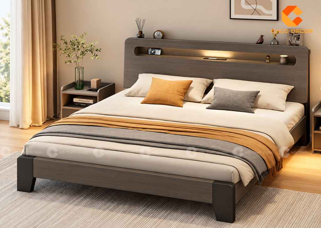 Giường Ngủ 2mx2m2 Đẹp, Rộng Rãi: Mẫu Hot, Giá Tốt 2026 13