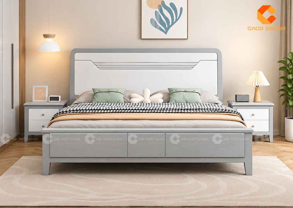 Giường Ngủ 2mx2m2 Đẹp, Rộng Rãi: Mẫu Hot, Giá Tốt 2026 20