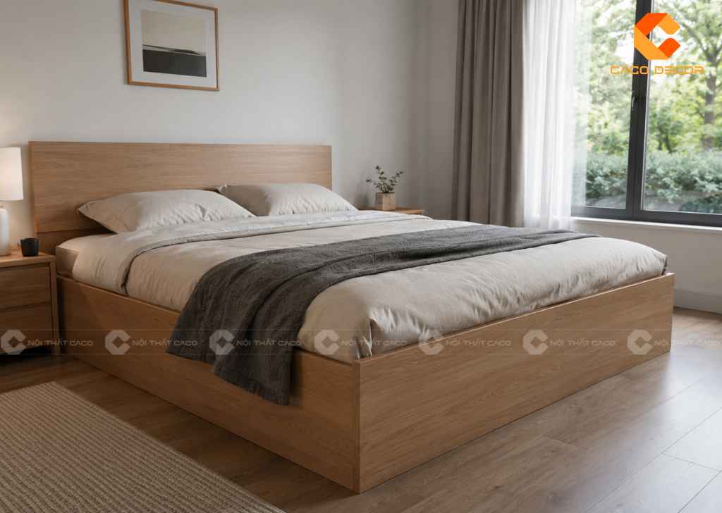 Giường Ngủ 2mx2m2 Đẹp, Rộng Rãi: Mẫu Hot, Giá Tốt 2026 5