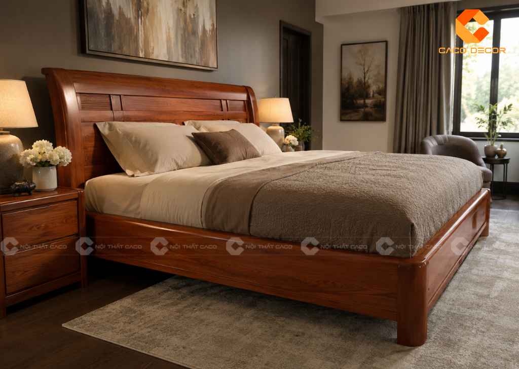 Giường Ngủ 2mx2m2 Đẹp, Rộng Rãi: Mẫu Hot, Giá Tốt 2026 15
