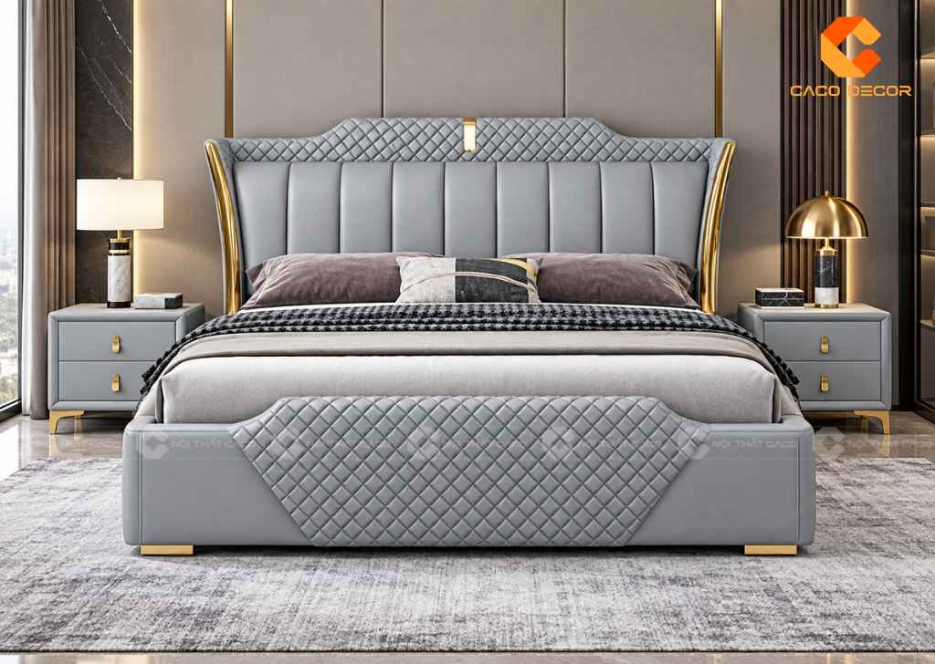29+ Mẫu Giường Ngủ Tân Cổ Điển Đẹp, Giá Tốt Tại Xưởng 2026 1