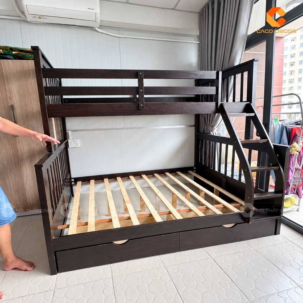 Giường tầng trẻ em bàn giao cho anh Hải tại phường Gò Vấp