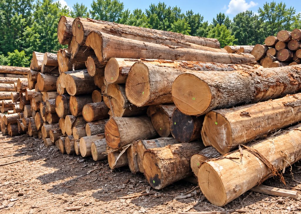 Gỗ sồi trắng tự nhiên tại xưởng CaCo