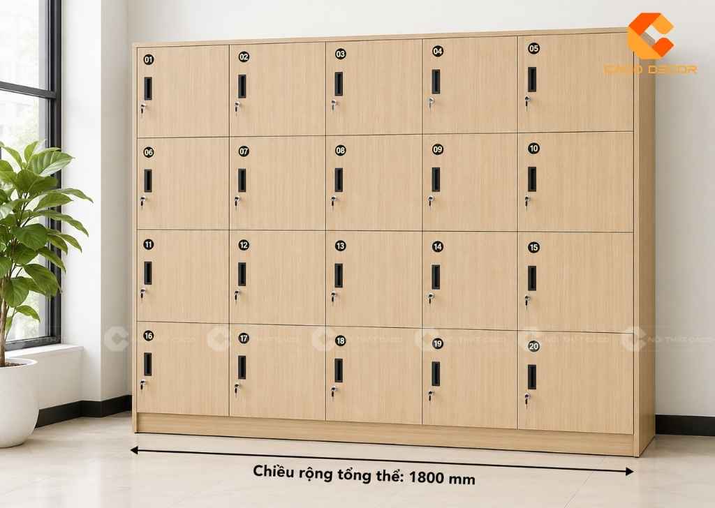 Tủ Locker 20 Ngăn Giá Xưởng TPHCM, Đặt Theo Yêu Cầu 18