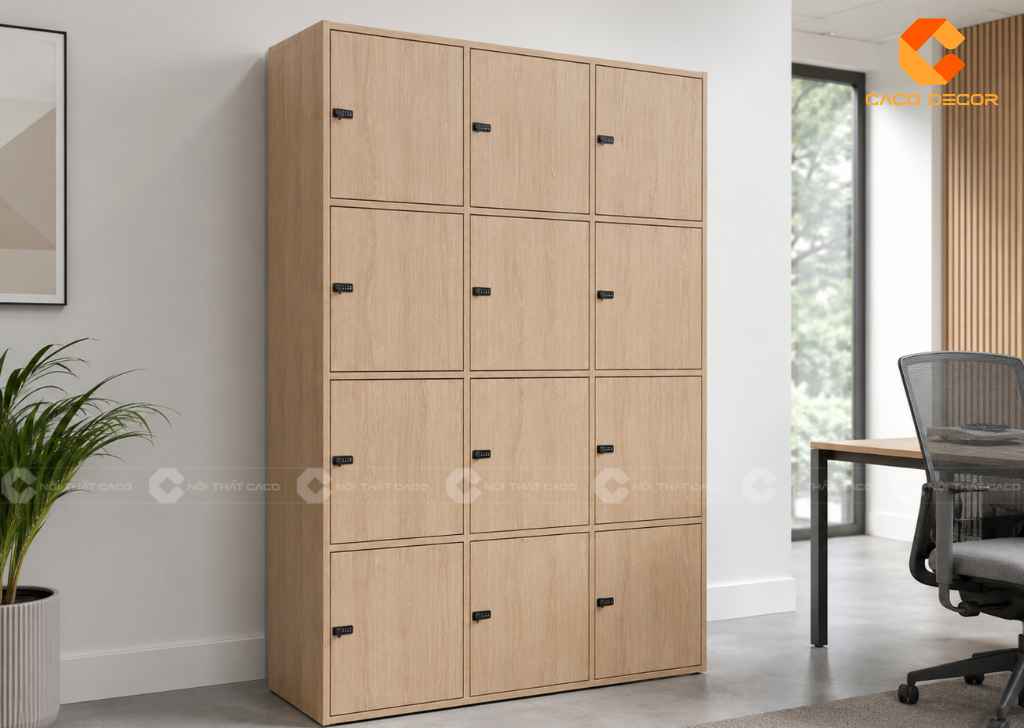 Tủ Locker 12 Ngăn Giá Rẻ, Bền Đẹp Cho Văn Phòng Hiện Đại 16