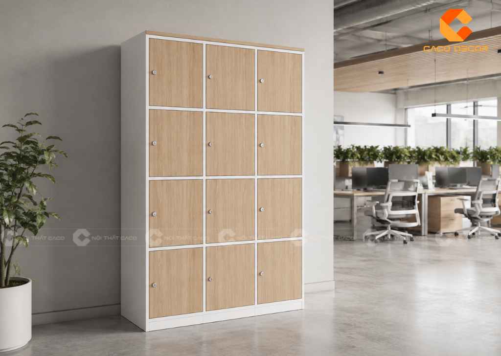 Tủ Locker 12 Ngăn Giá Rẻ, Bền Đẹp Cho Văn Phòng Hiện Đại 22