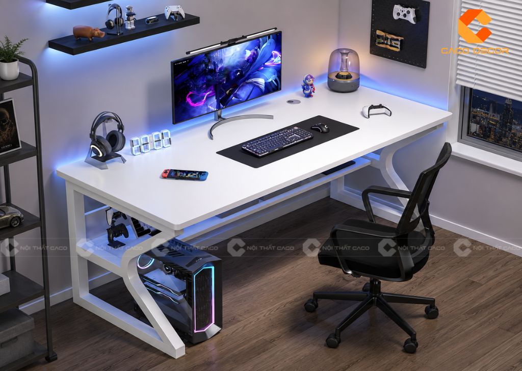 20 Mẫu Bàn Gaming Chữ Z, K, L Đẹp, Dễ Setup 2026 14