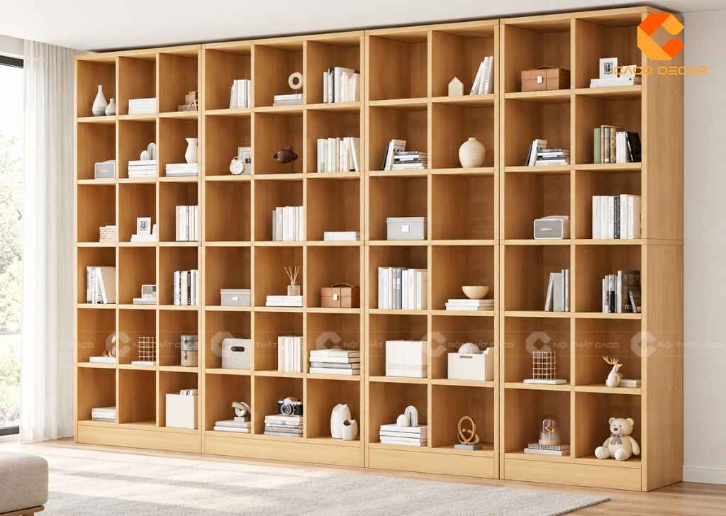  25+ Mẫu Kệ Sách Đẹp: Kệ Đứng, Treo Tường, Mini Hiện Đại 1