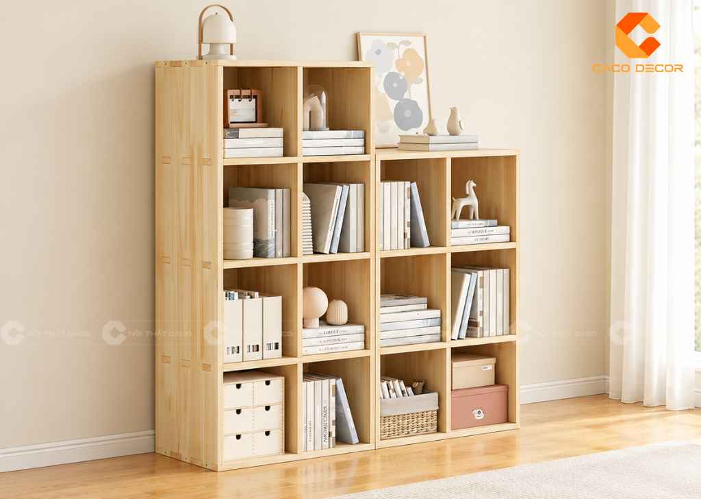  25+ Mẫu Kệ Sách Đẹp: Kệ Đứng, Treo Tường, Mini Hiện Đại 7