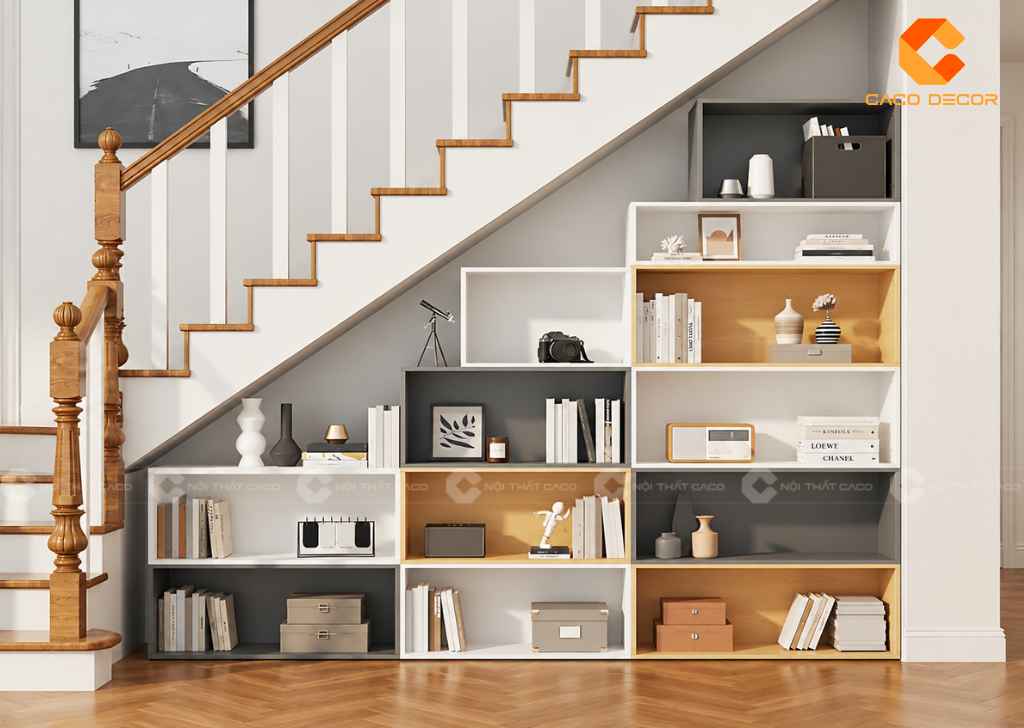  25+ Mẫu Kệ Sách Đẹp: Kệ Đứng, Treo Tường, Mini Hiện Đại 13