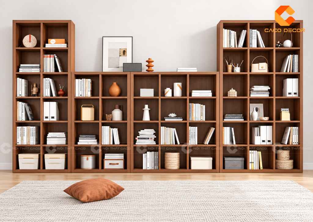  25+ Mẫu Kệ Sách Đẹp: Kệ Đứng, Treo Tường, Mini Hiện Đại 2